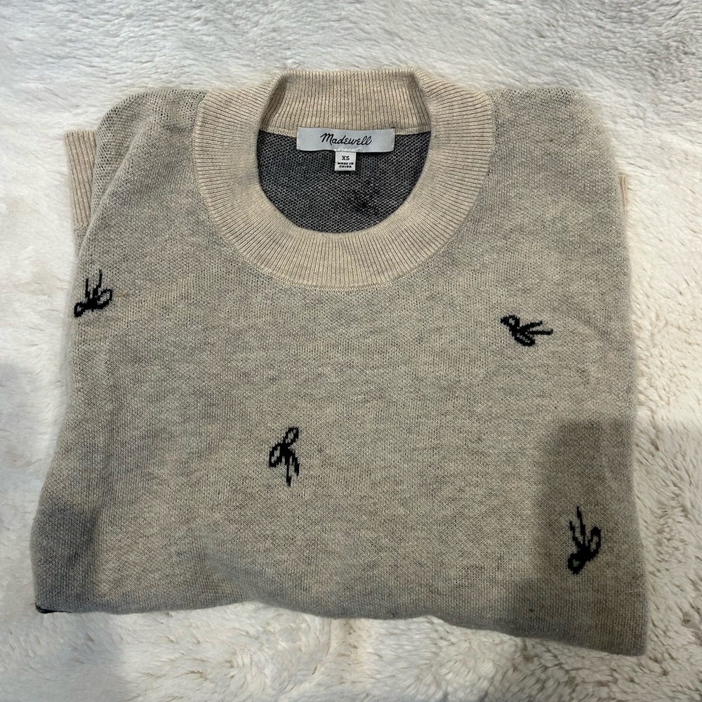 Madewell Bow Sweater